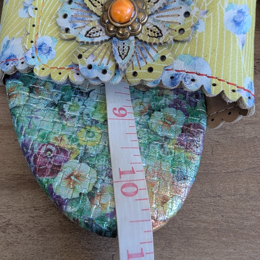 L'Artiste by Spring Step "Vogeush" Floral Heeled Sandal - Picture 13 of 15